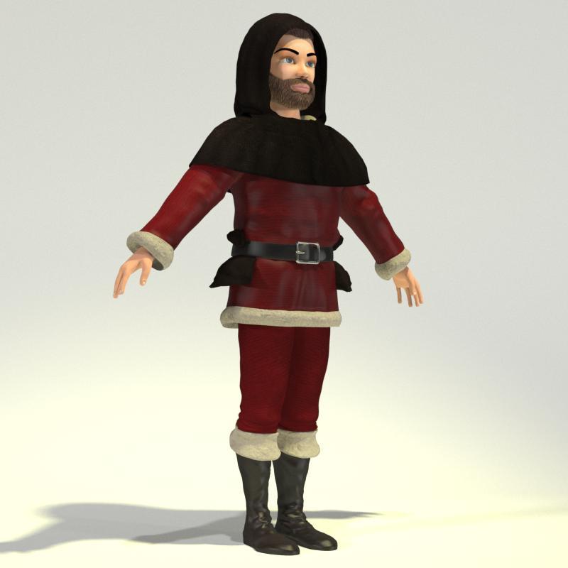 Young Santa for Poser by N/A
