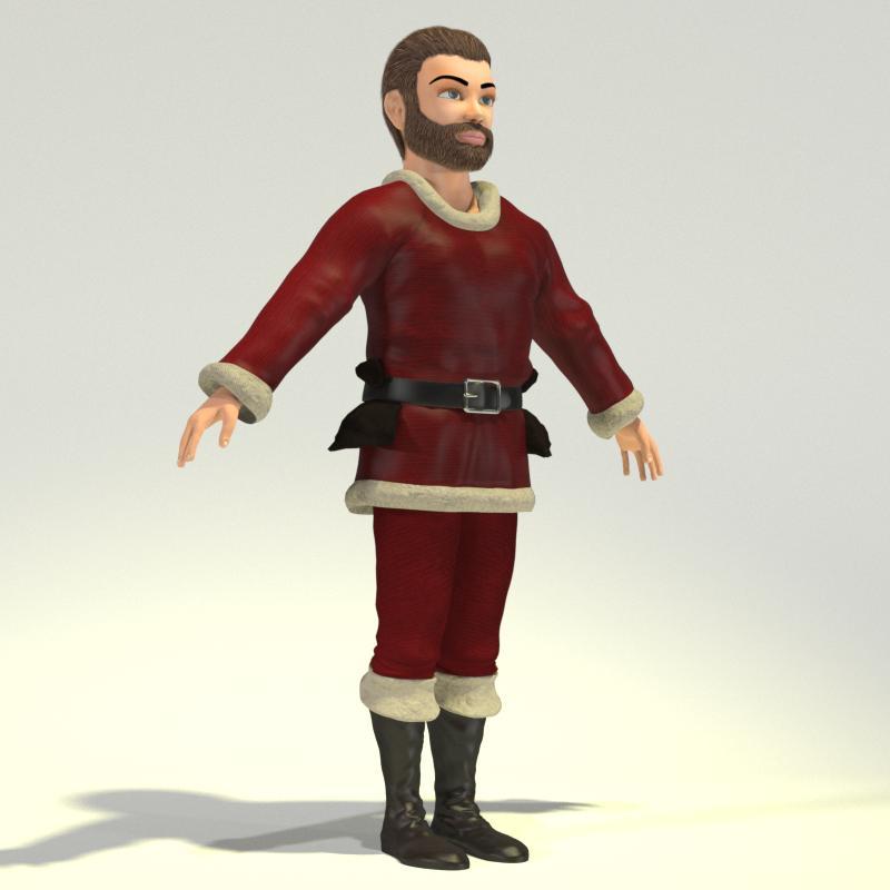 Young Santa for Poser by N/A