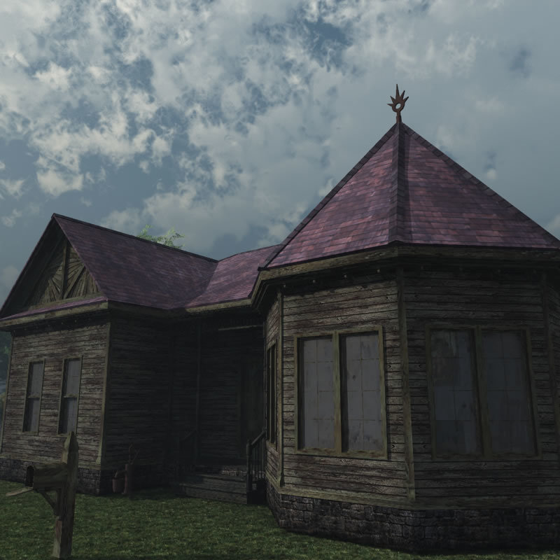 Haunted Cottage for Blender by N/A