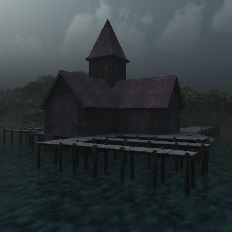 Haunted Docks for Blender by N/A