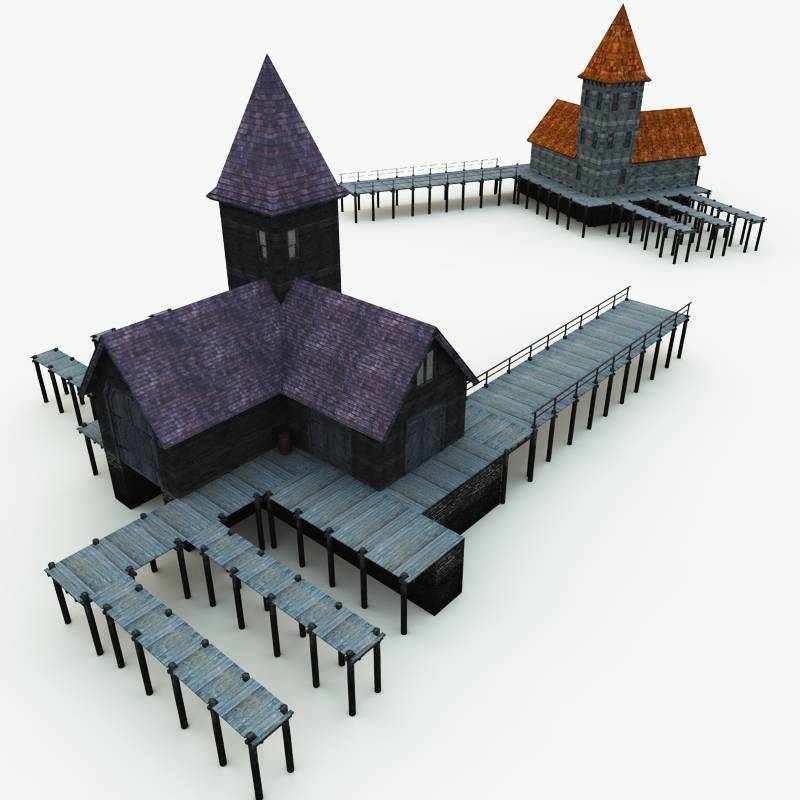 Haunted Docks for Shade by N/A