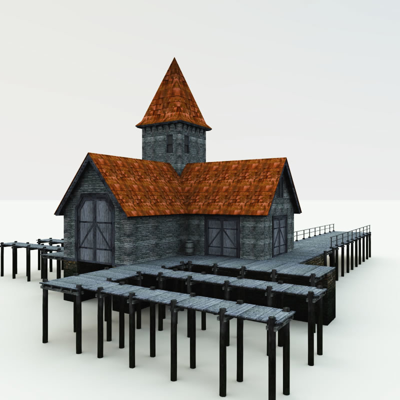 Haunted Docks for Shade by N/A