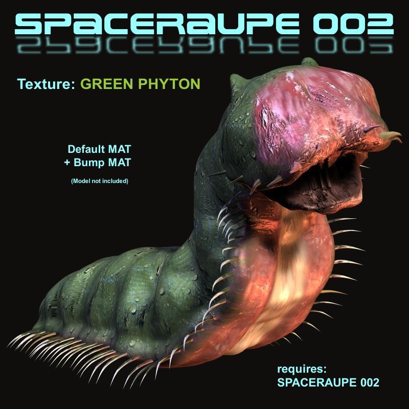 Spaceraupe 002 - Green Python by N/A