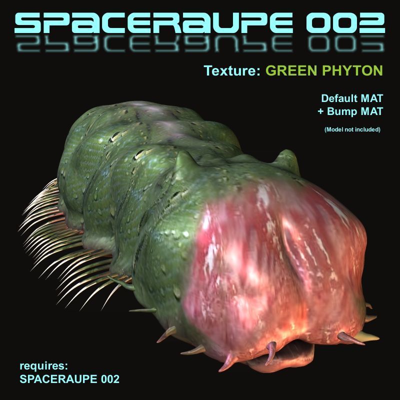 Spaceraupe 002 - Green Python by N/A