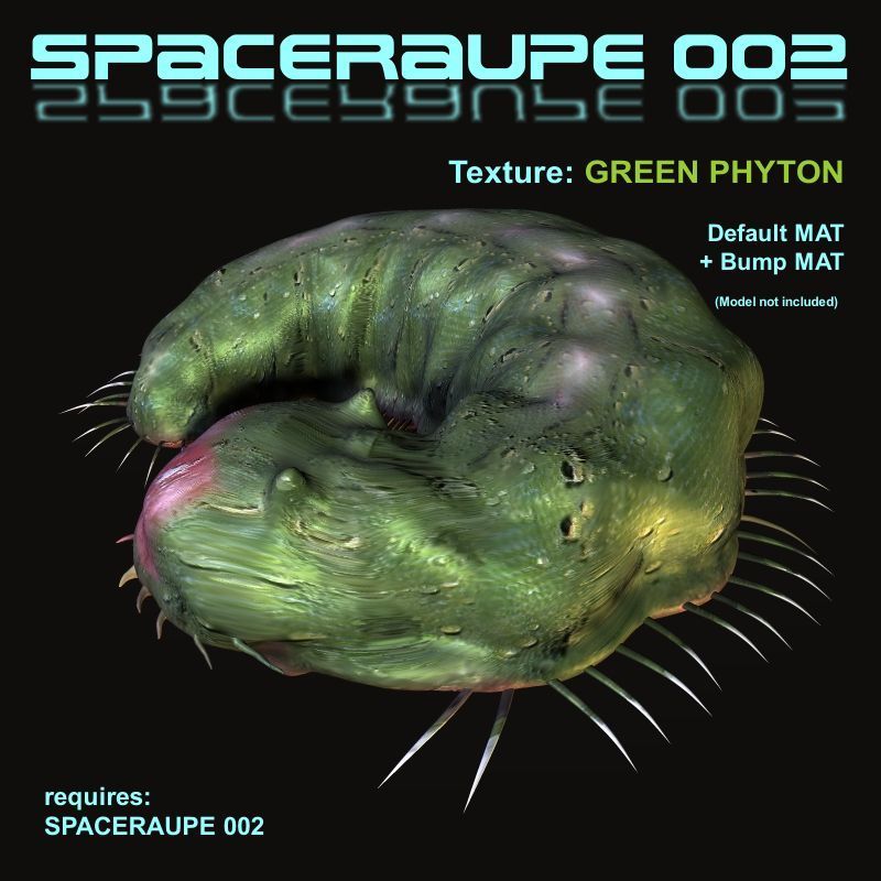 Spaceraupe 002 - Green Python by N/A