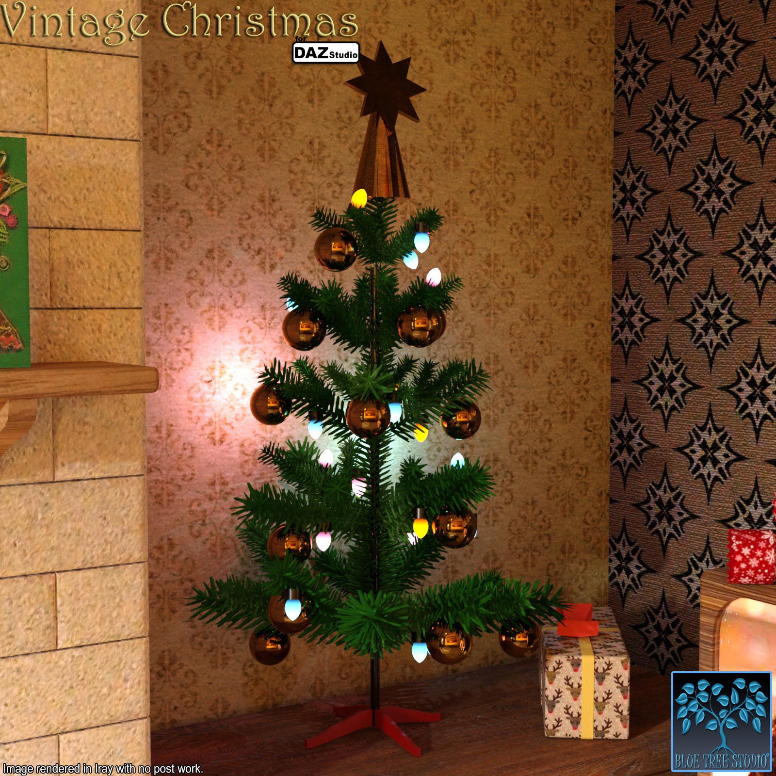 Vintage Christmas for Daz Studio by N/A