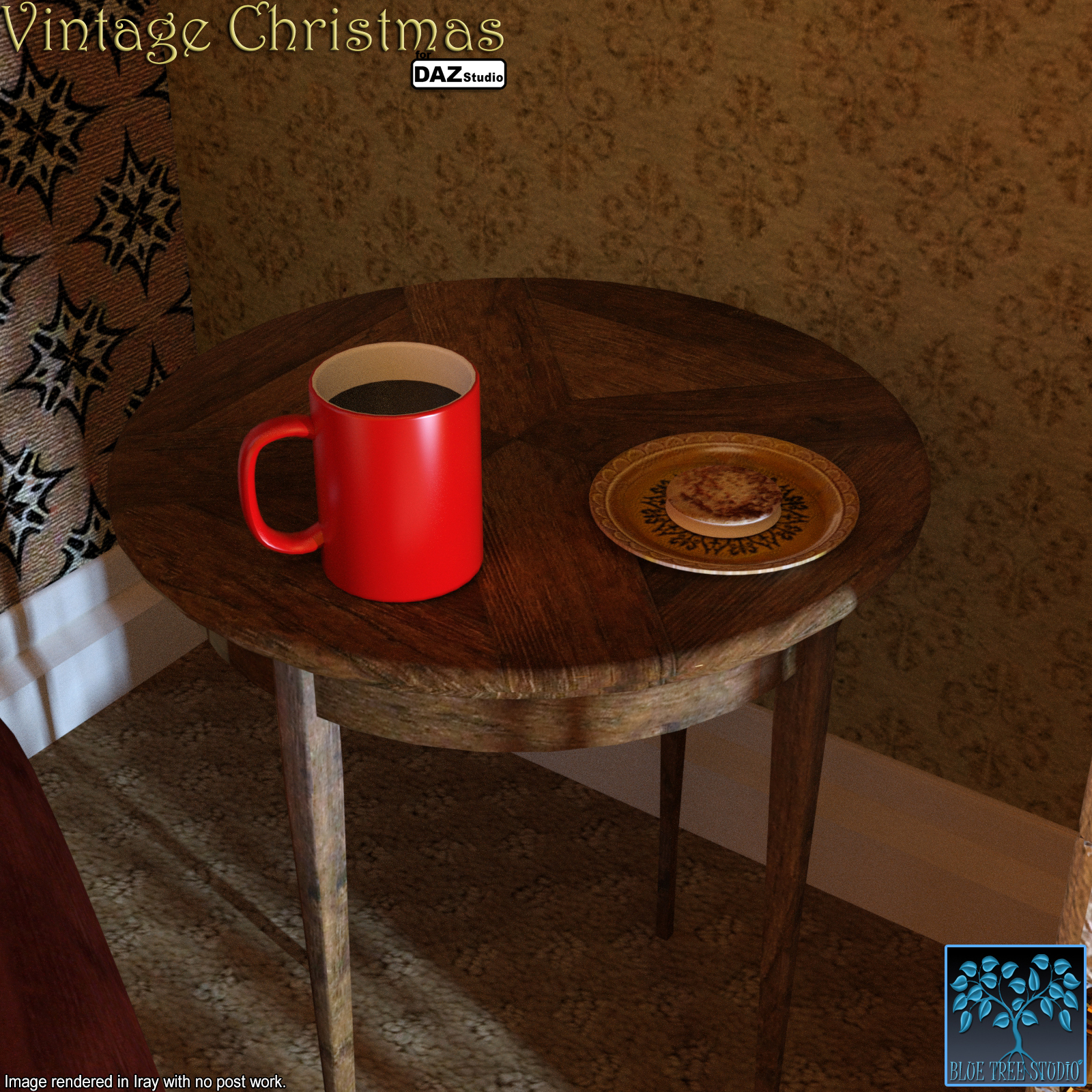 Vintage Christmas for Daz Studio by N/A