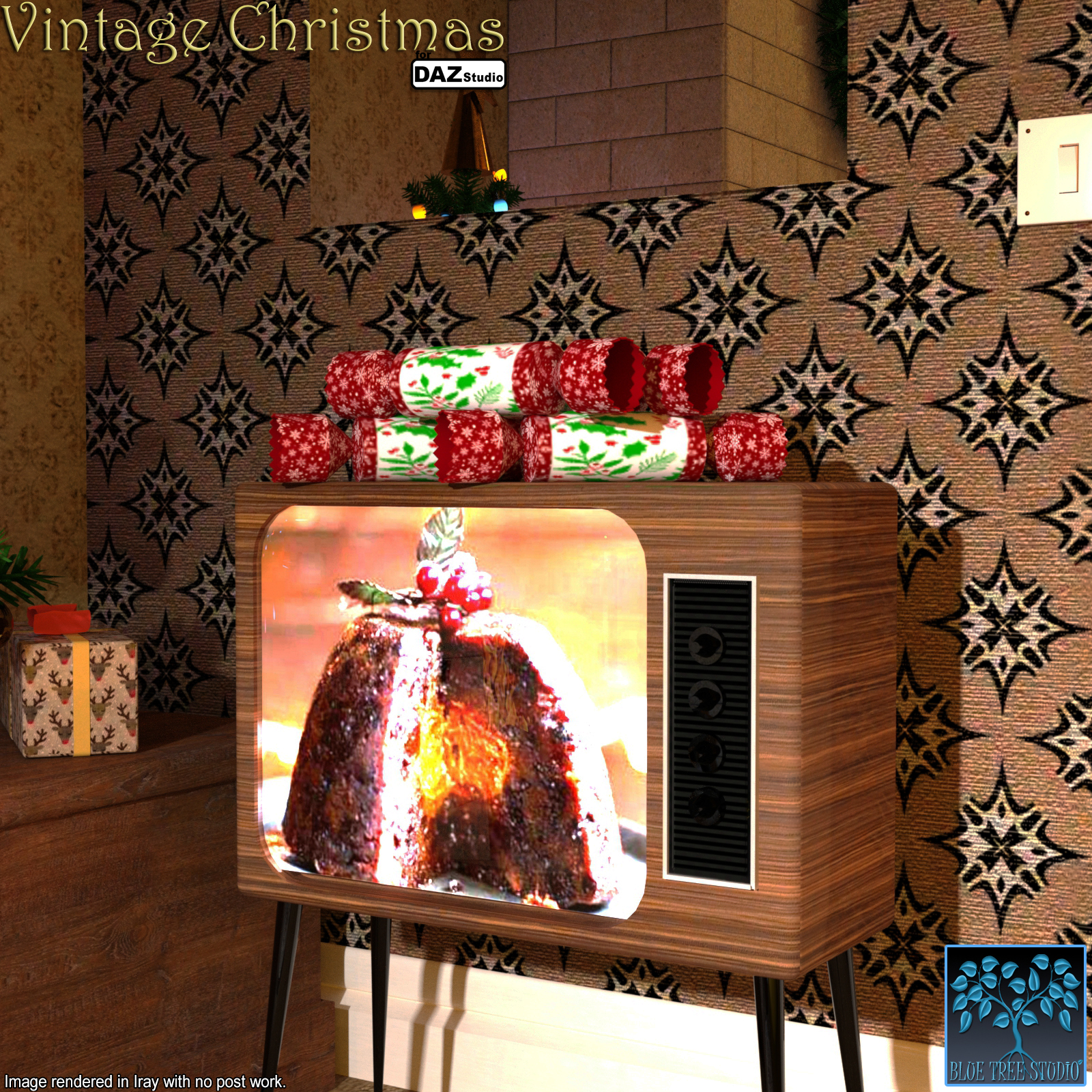 Vintage Christmas for Daz Studio by N/A