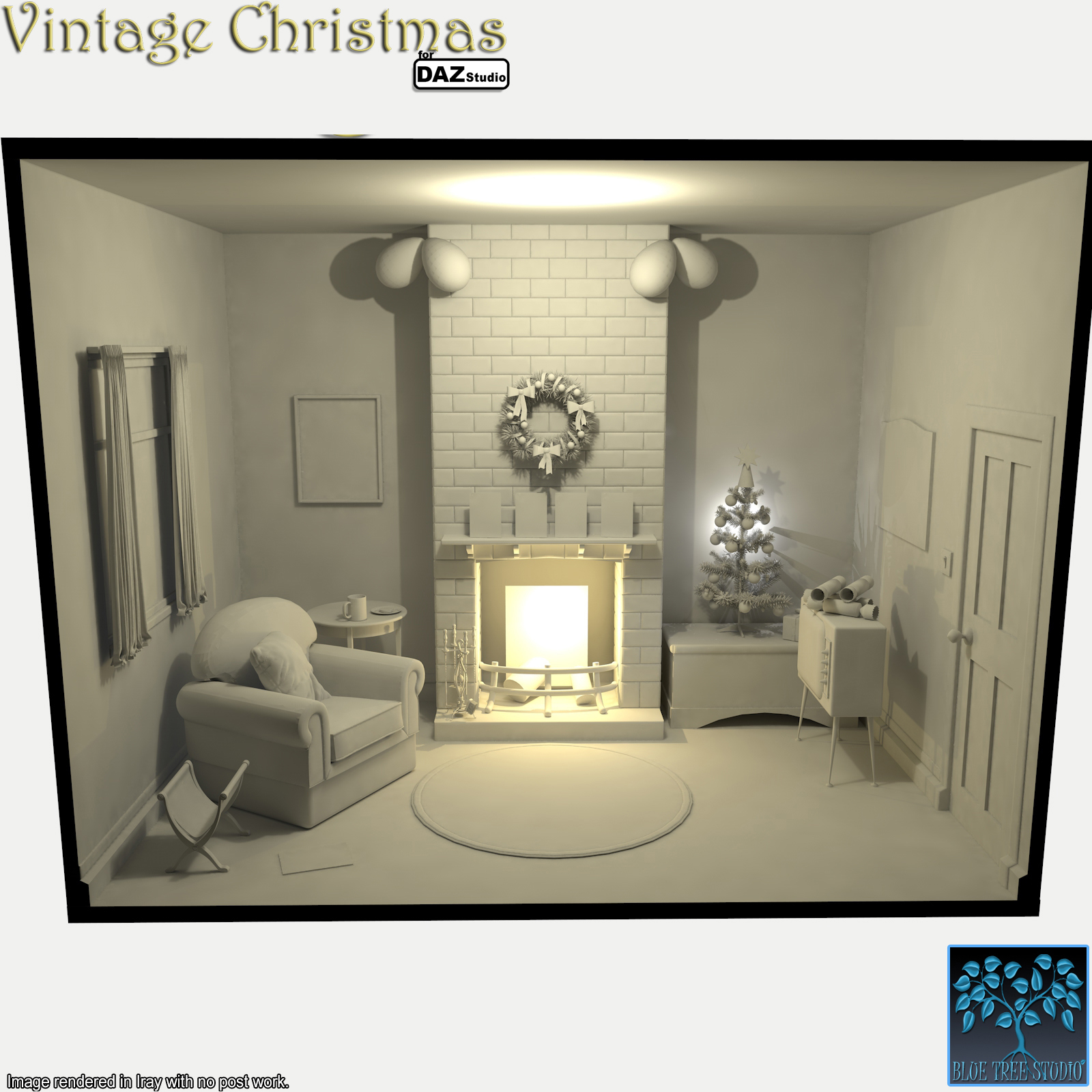 Vintage Christmas for Daz Studio by N/A