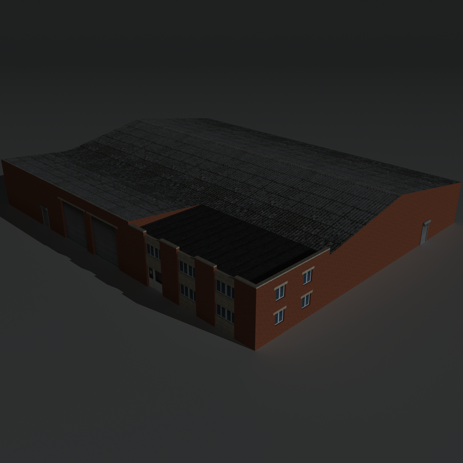 Low Poly Factory Building 21 - Extended Licence by N/A
