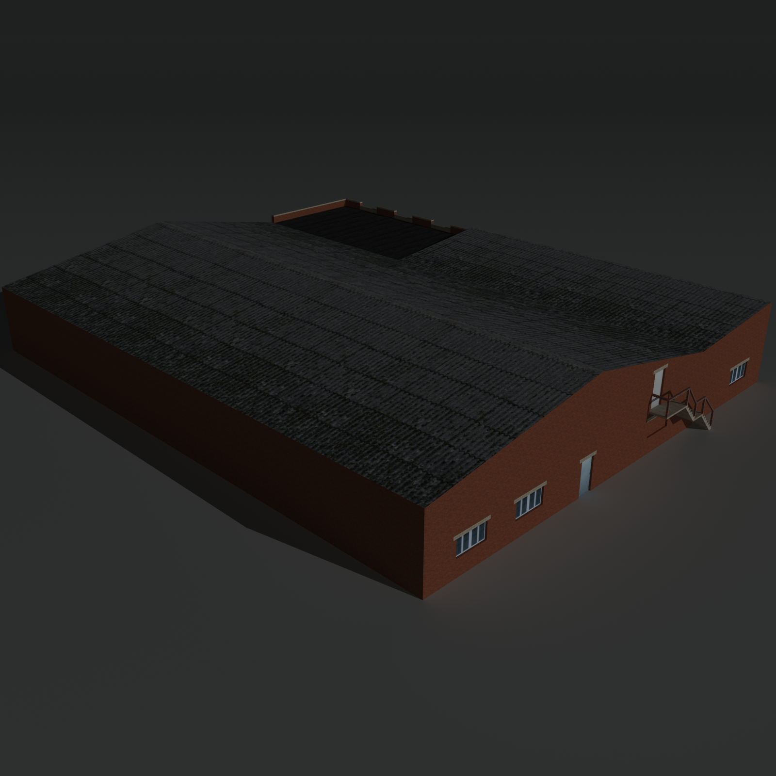 Low Poly Factory Building 21 - Extended Licence by N/A