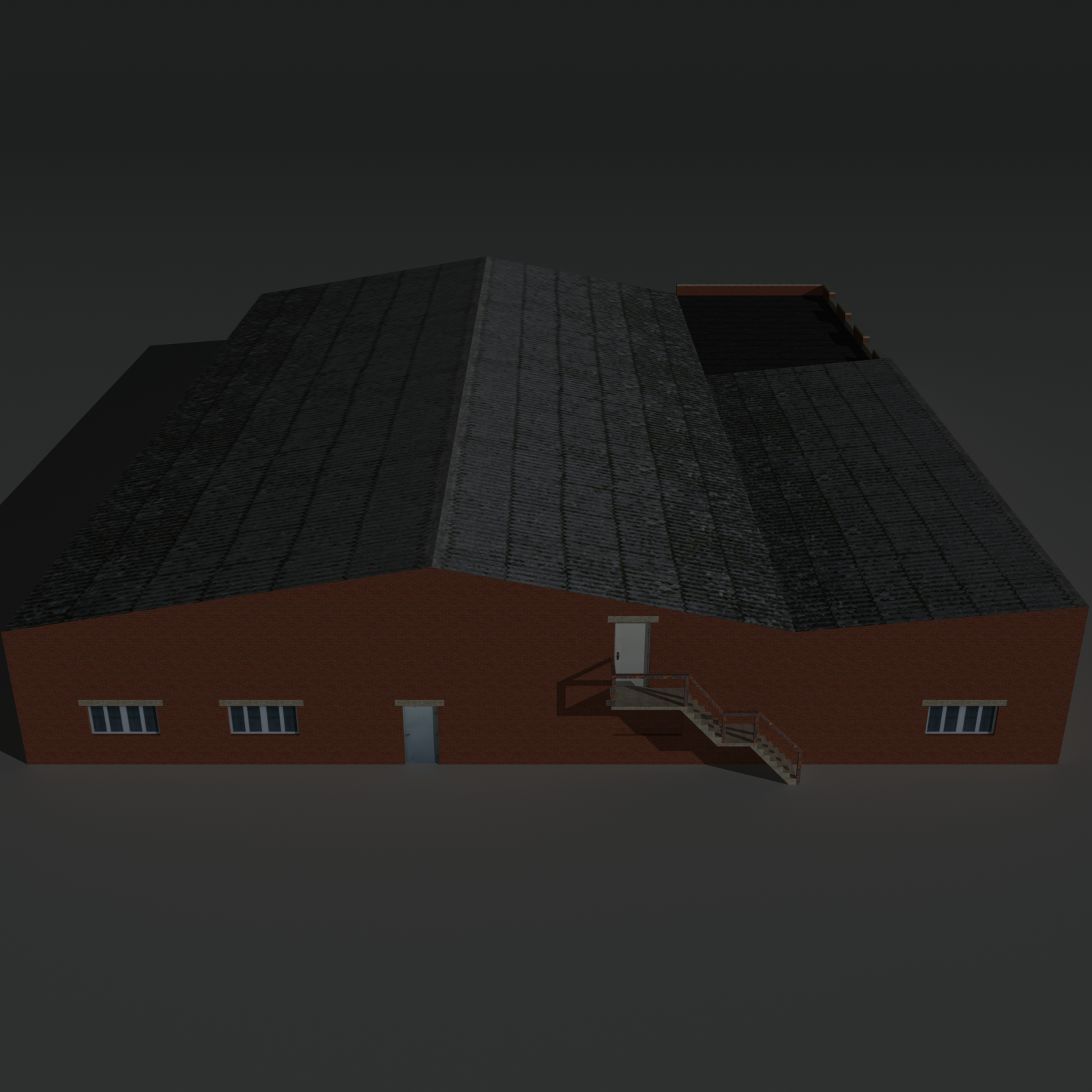 Low Poly Factory Building 21 - Extended Licence by N/A