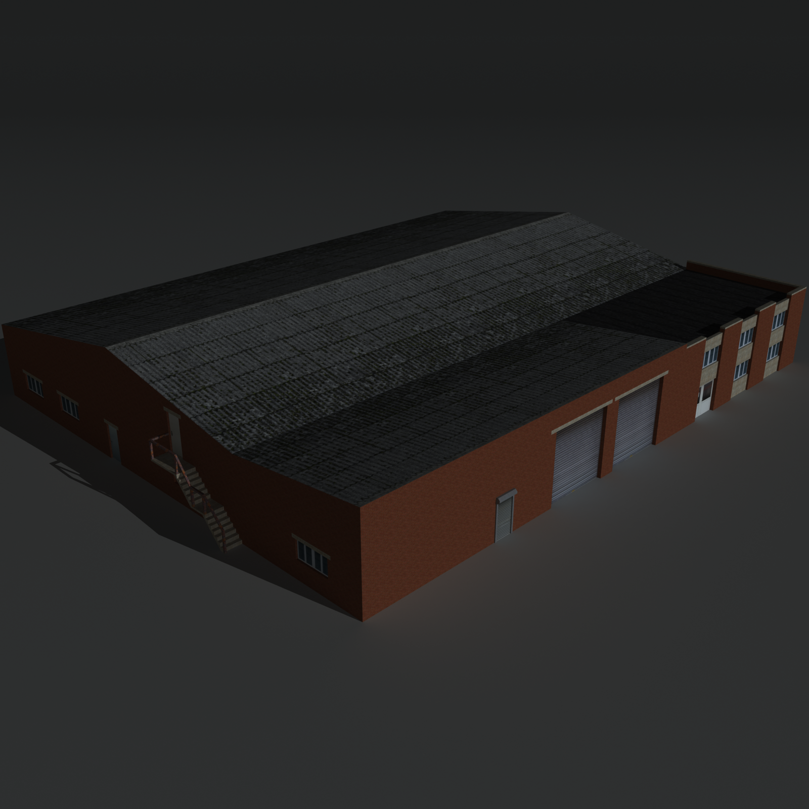 Low Poly Factory Building 21 - Extended Licence by N/A