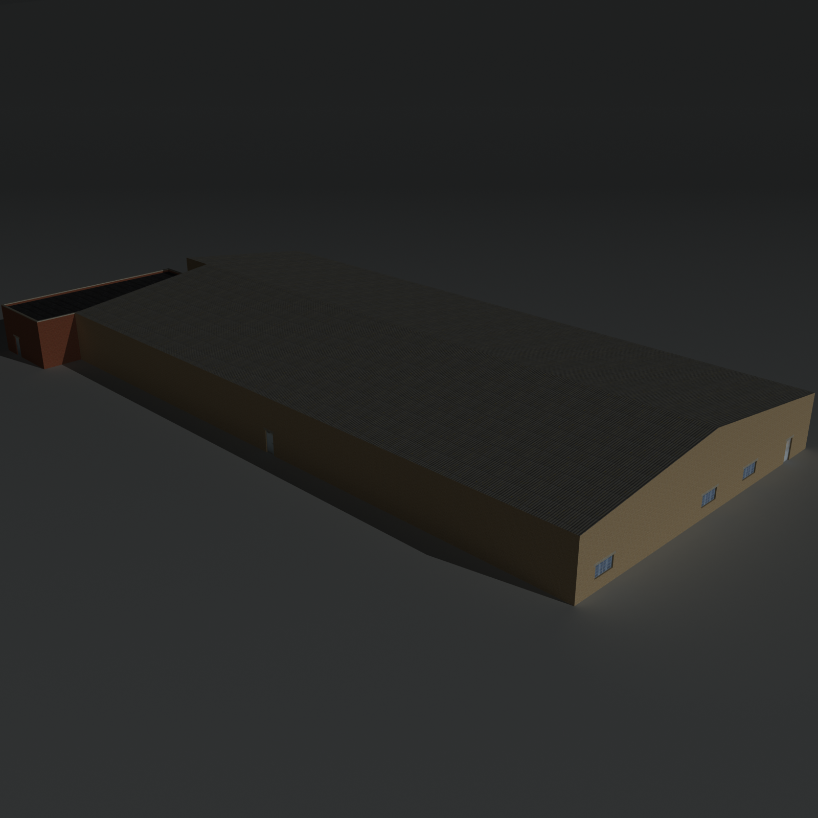 Low Poly Factory Building 22 - Extended Licence by N/A