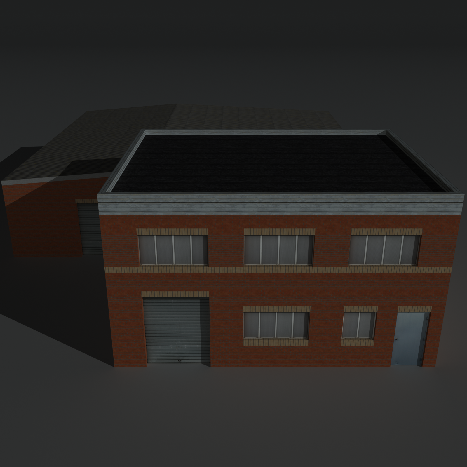 Low Poly Factory Building 23 - Extended Licence by N/A