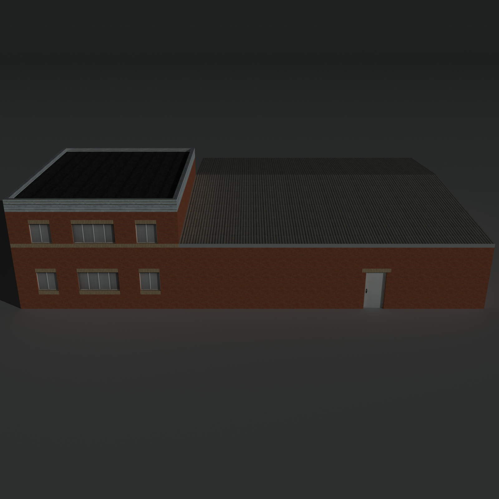 Low Poly Factory Building 23 - Extended Licence by N/A