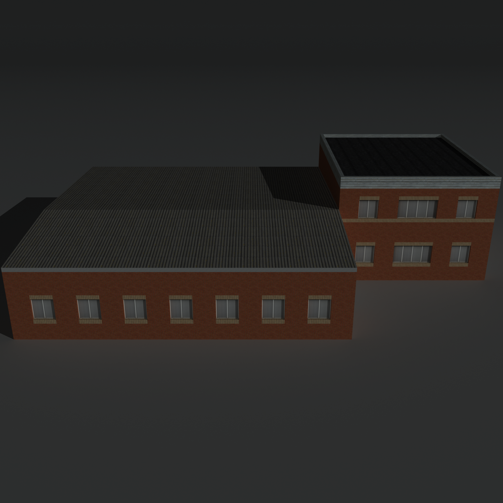 Low Poly Factory Building 23 - Extended Licence by N/A