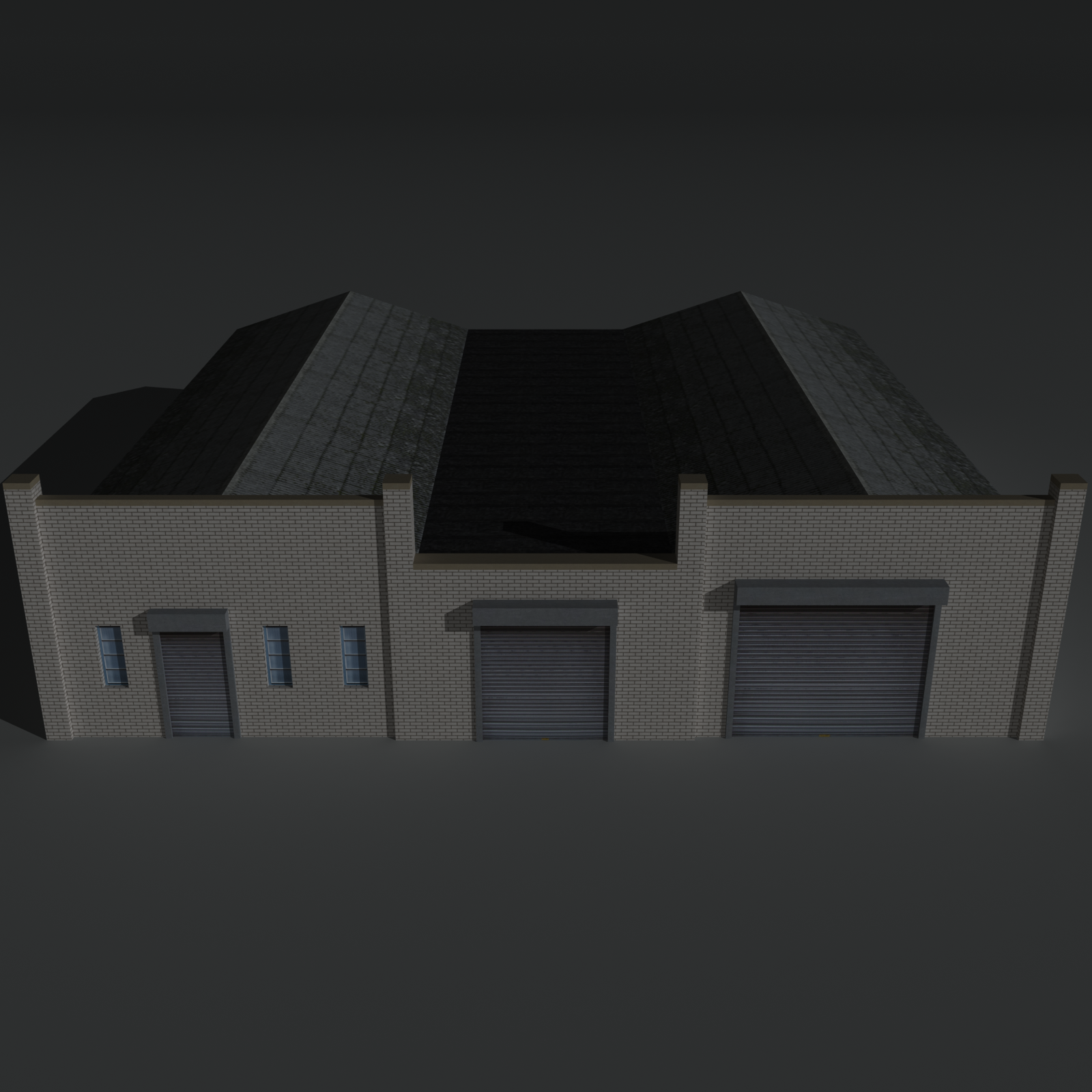 Low Poly Factory Building 24 - Extended Licence by N/A