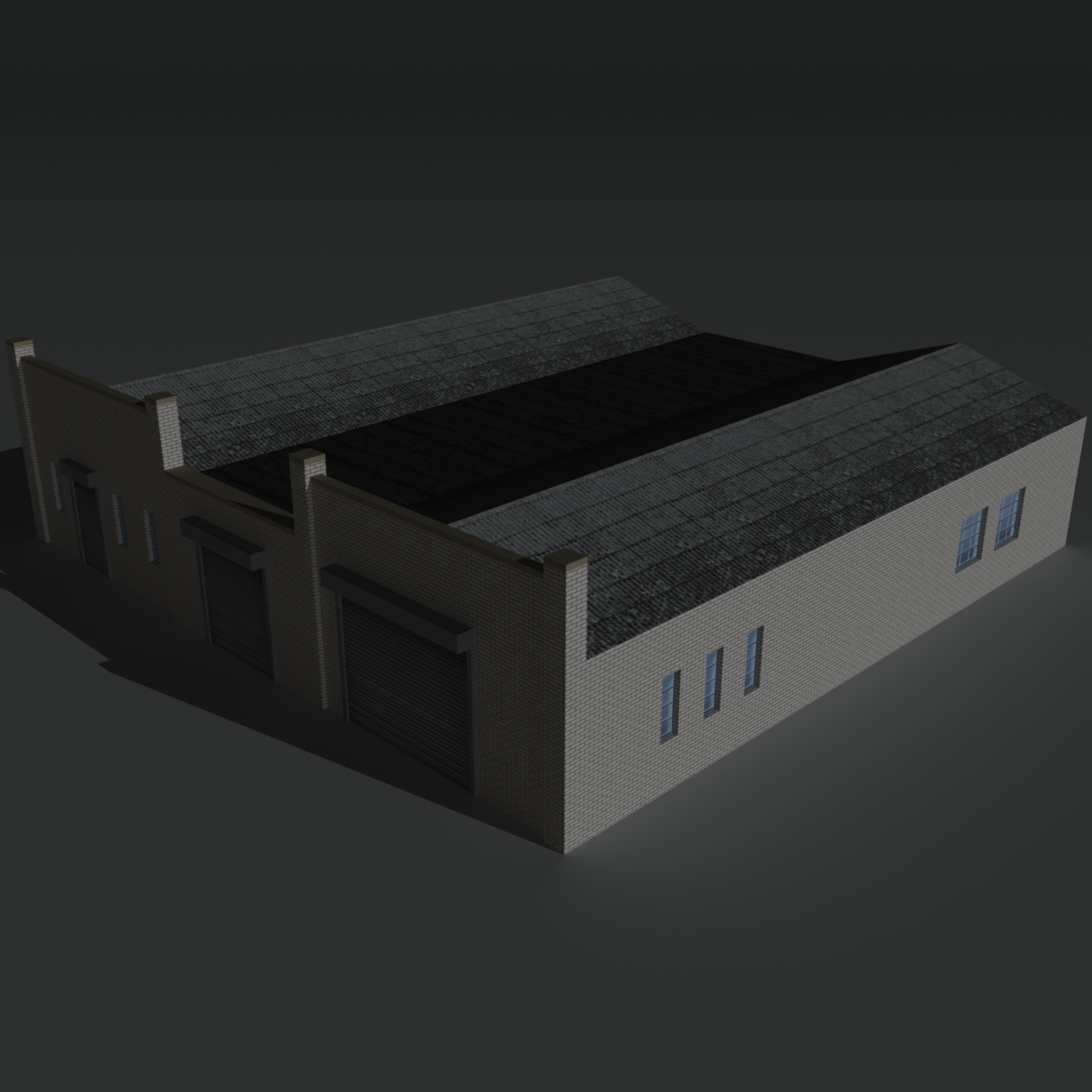 Low Poly Factory Building 24 - Extended Licence by N/A