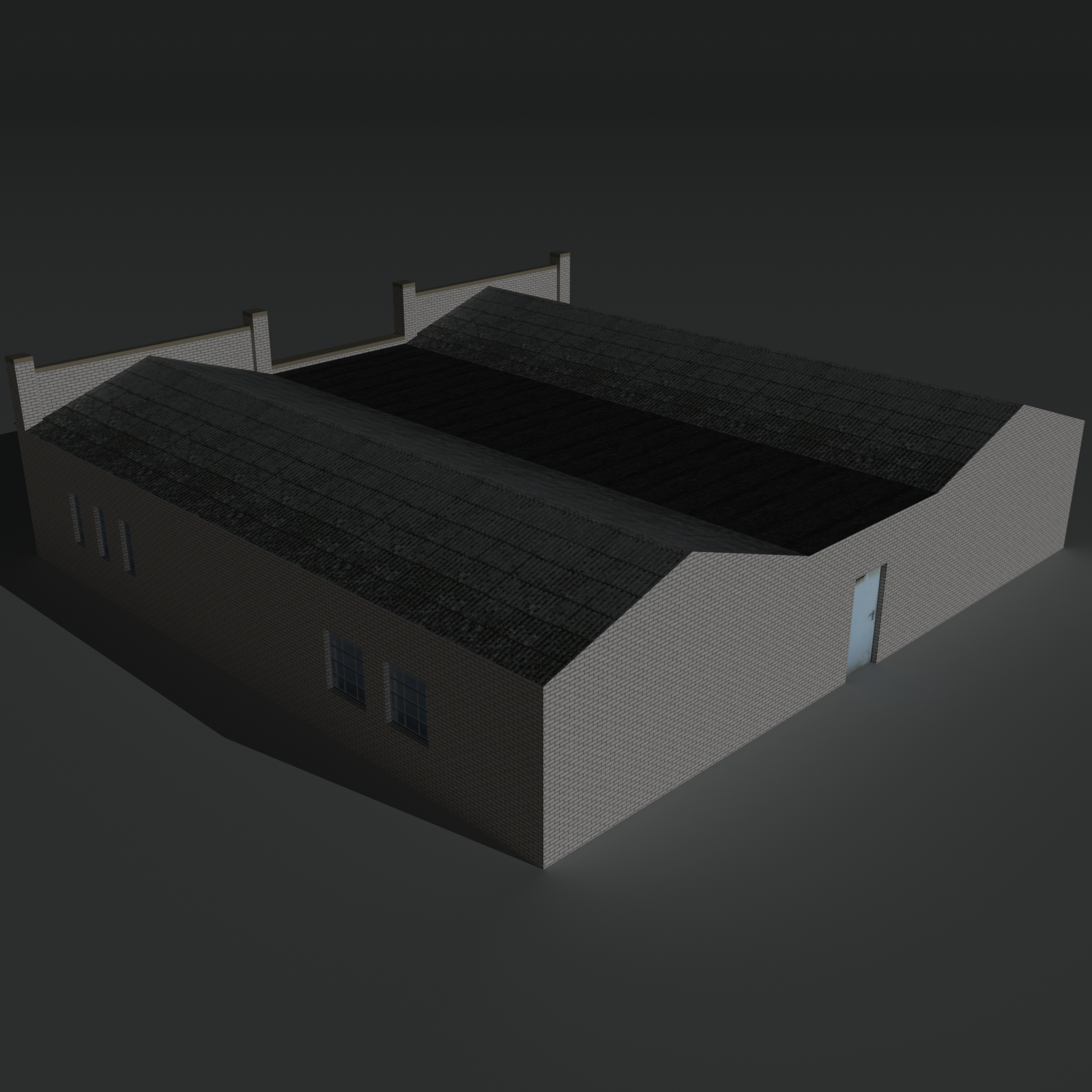 Low Poly Factory Building 24 - Extended Licence by N/A