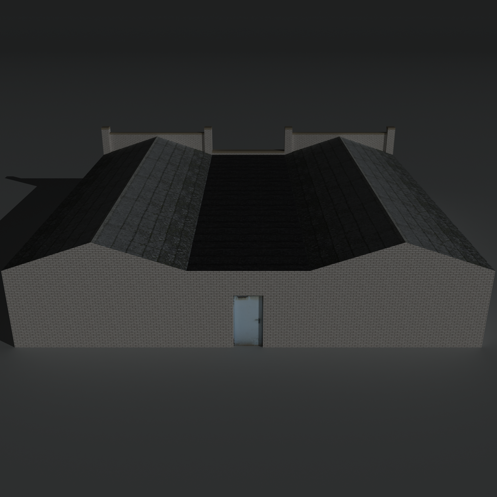 Low Poly Factory Building 24 - Extended Licence by N/A