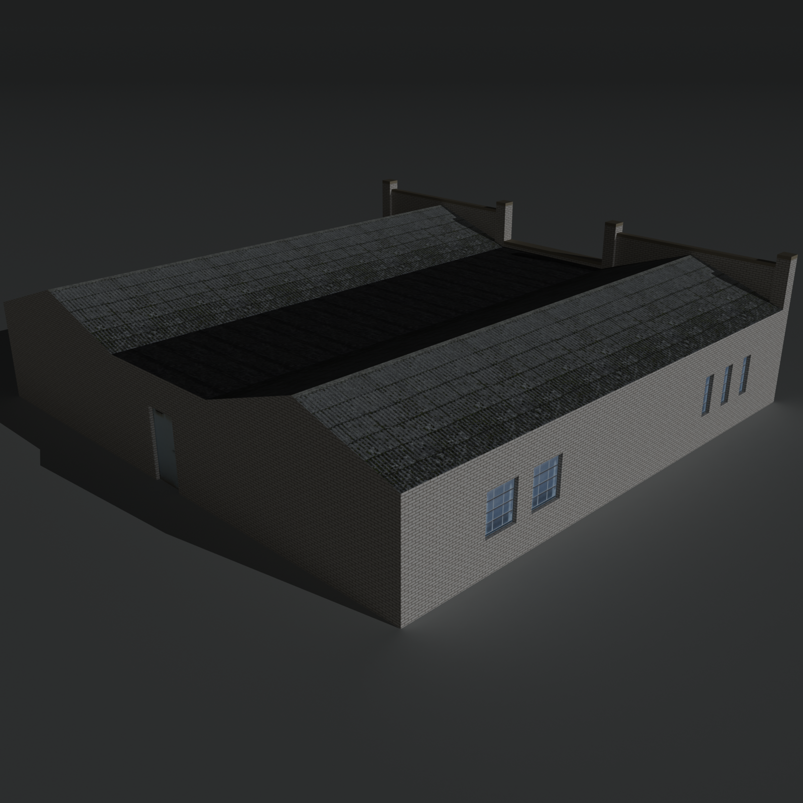 Low Poly Factory Building 24 - Extended Licence by N/A