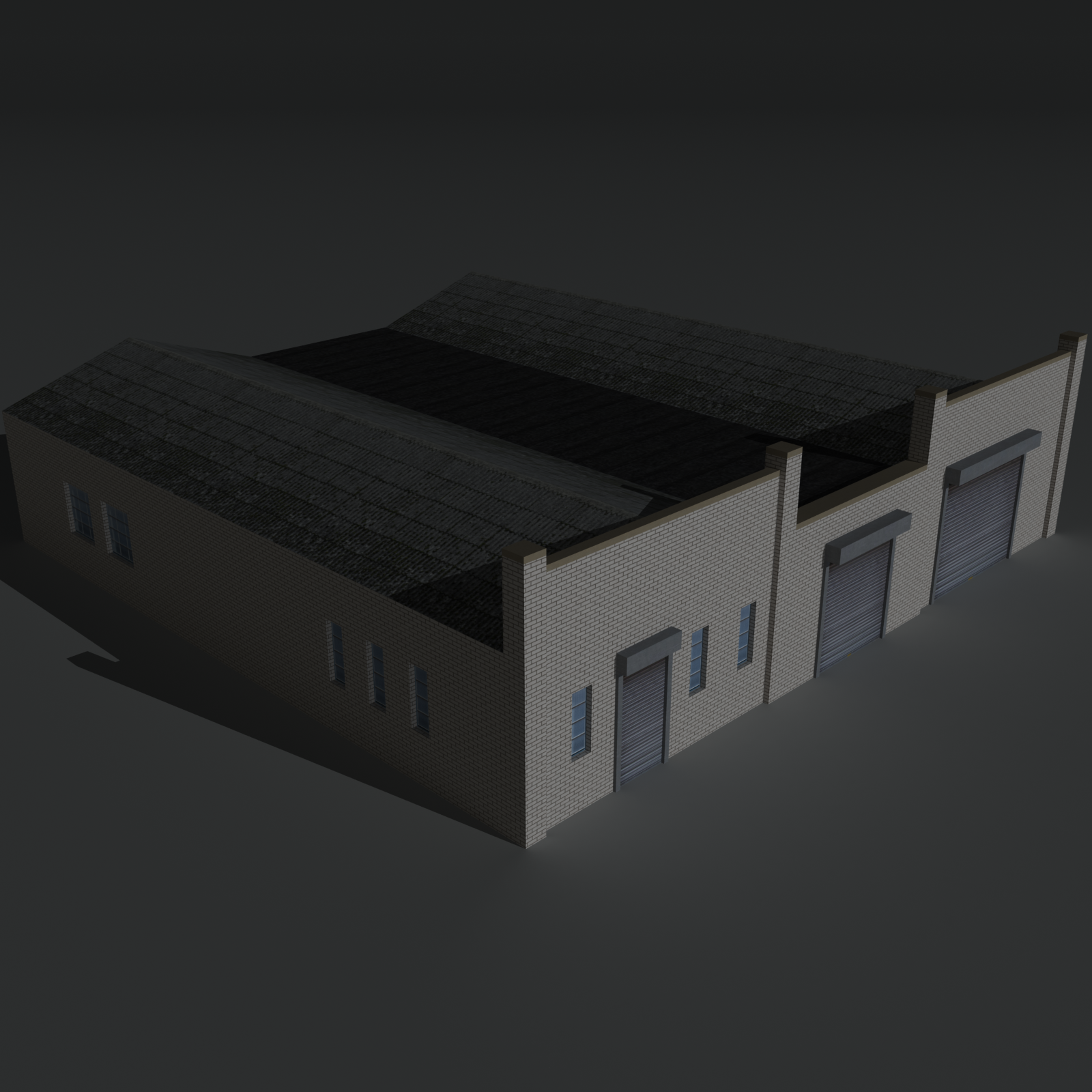 Low Poly Factory Building 24 - Extended Licence by N/A