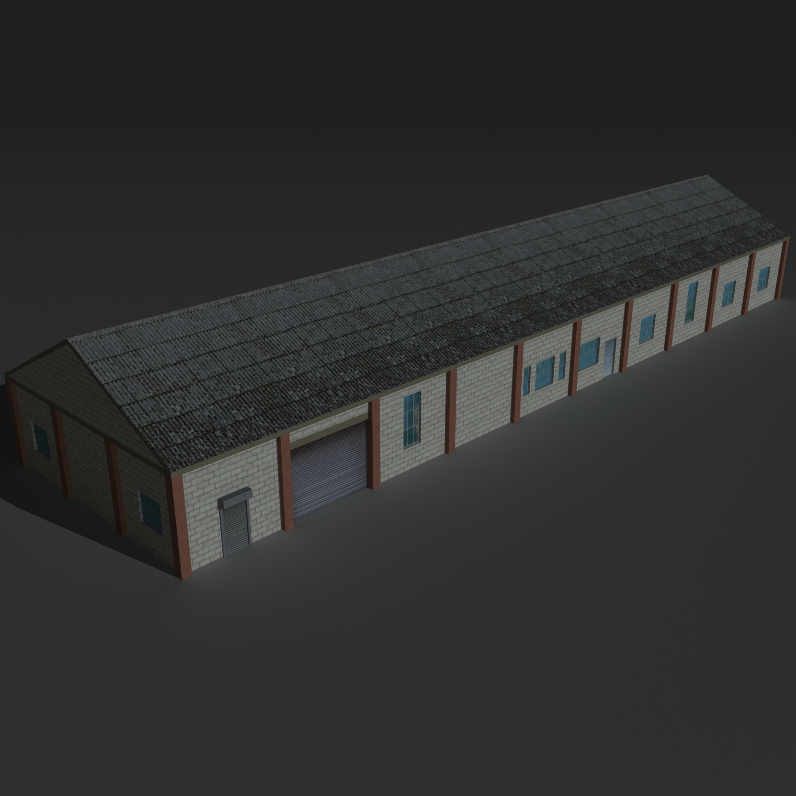 Low Poly Factory Building 29 - Extended Licence by N/A