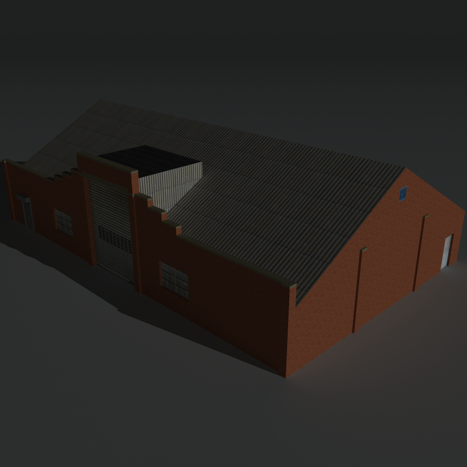 Low Poly Factory Building 30 - Extended Licence by N/A
