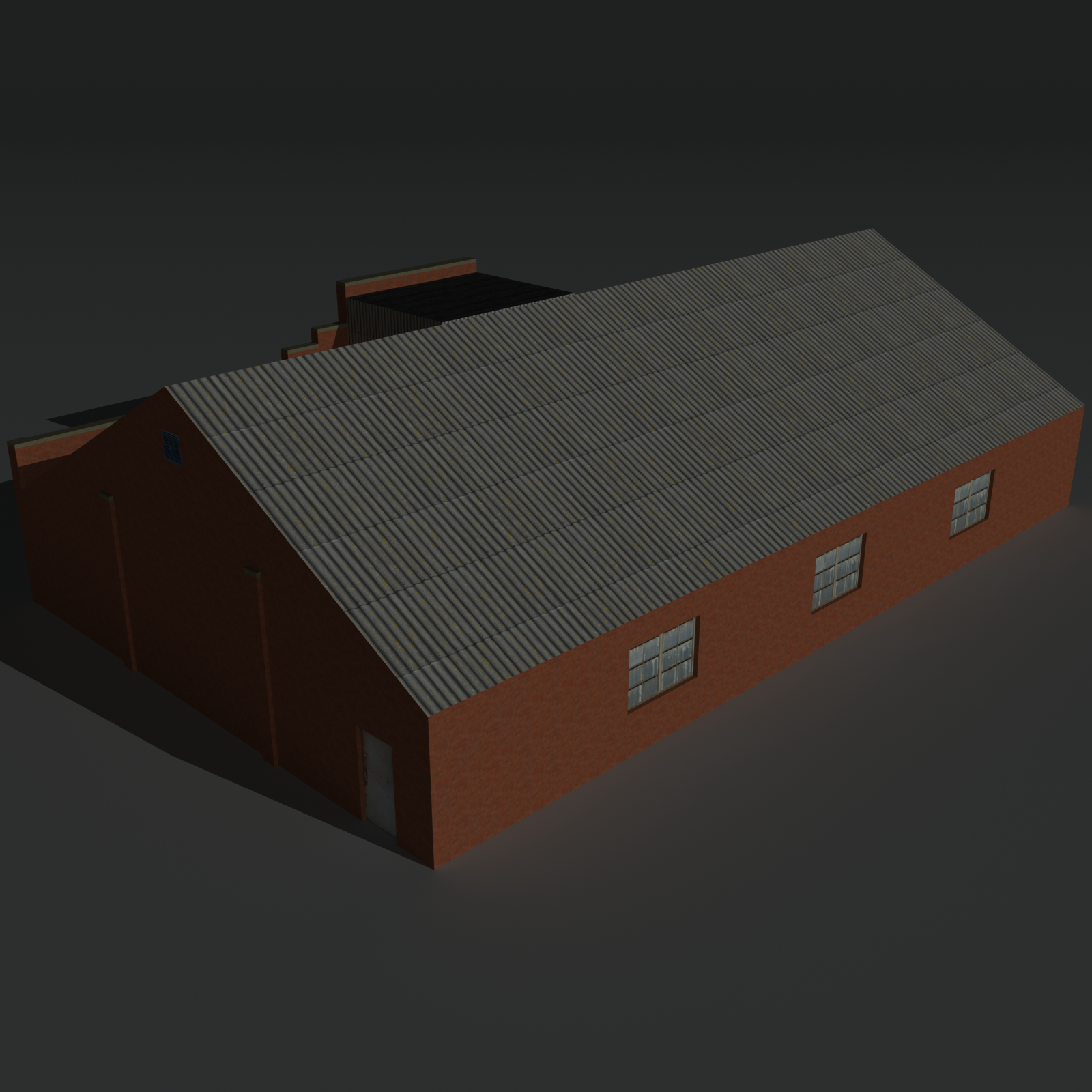 Low Poly Factory Building 30 - Extended Licence by N/A
