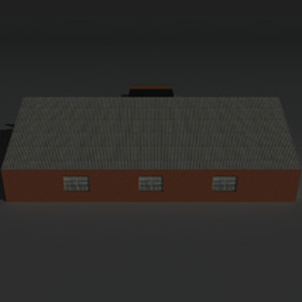 Low Poly Factory Building 30 - Extended Licence by N/A