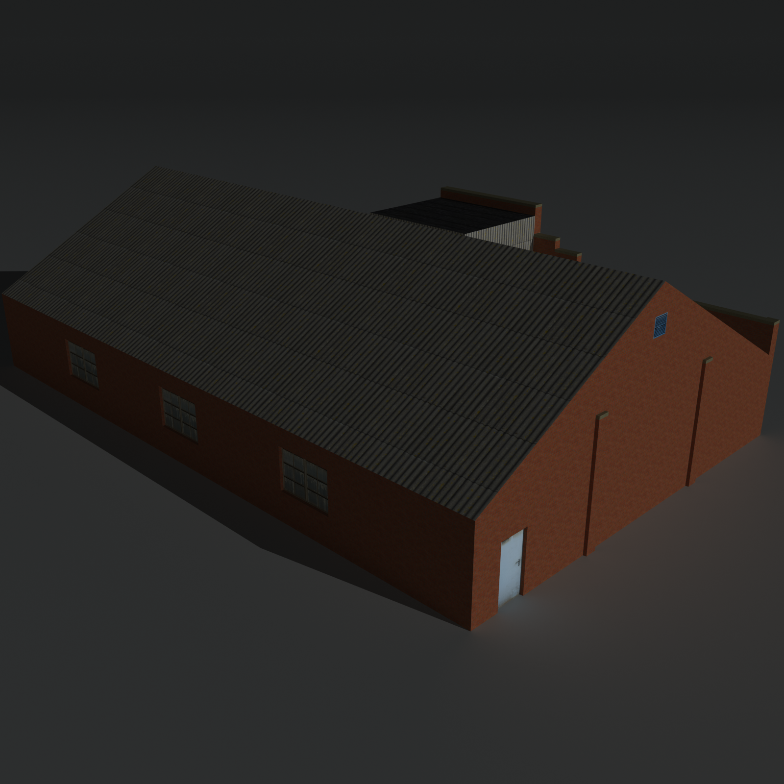 Low Poly Factory Building 30 - Extended Licence by N/A