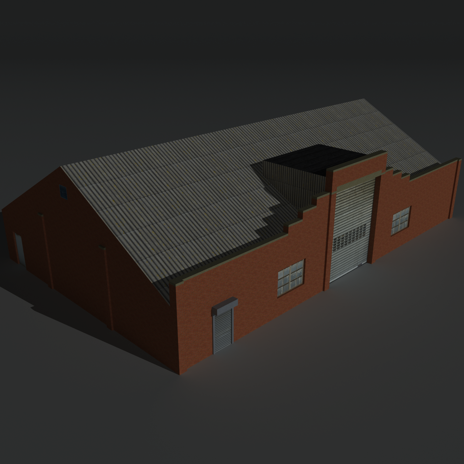 Low Poly Factory Building 30 - Extended Licence by N/A