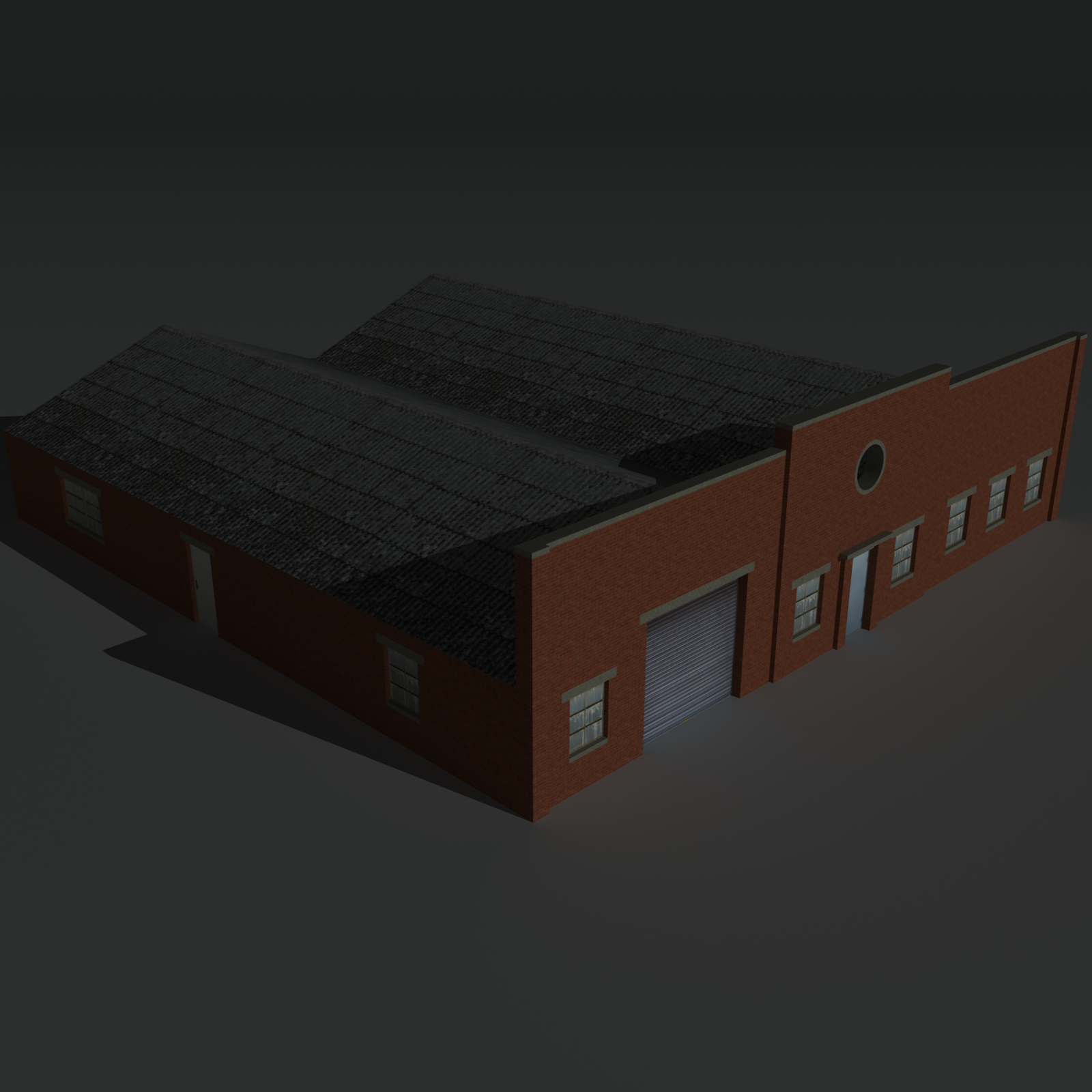 Low Poly Factory Building 31 - Extended Licence by N/A