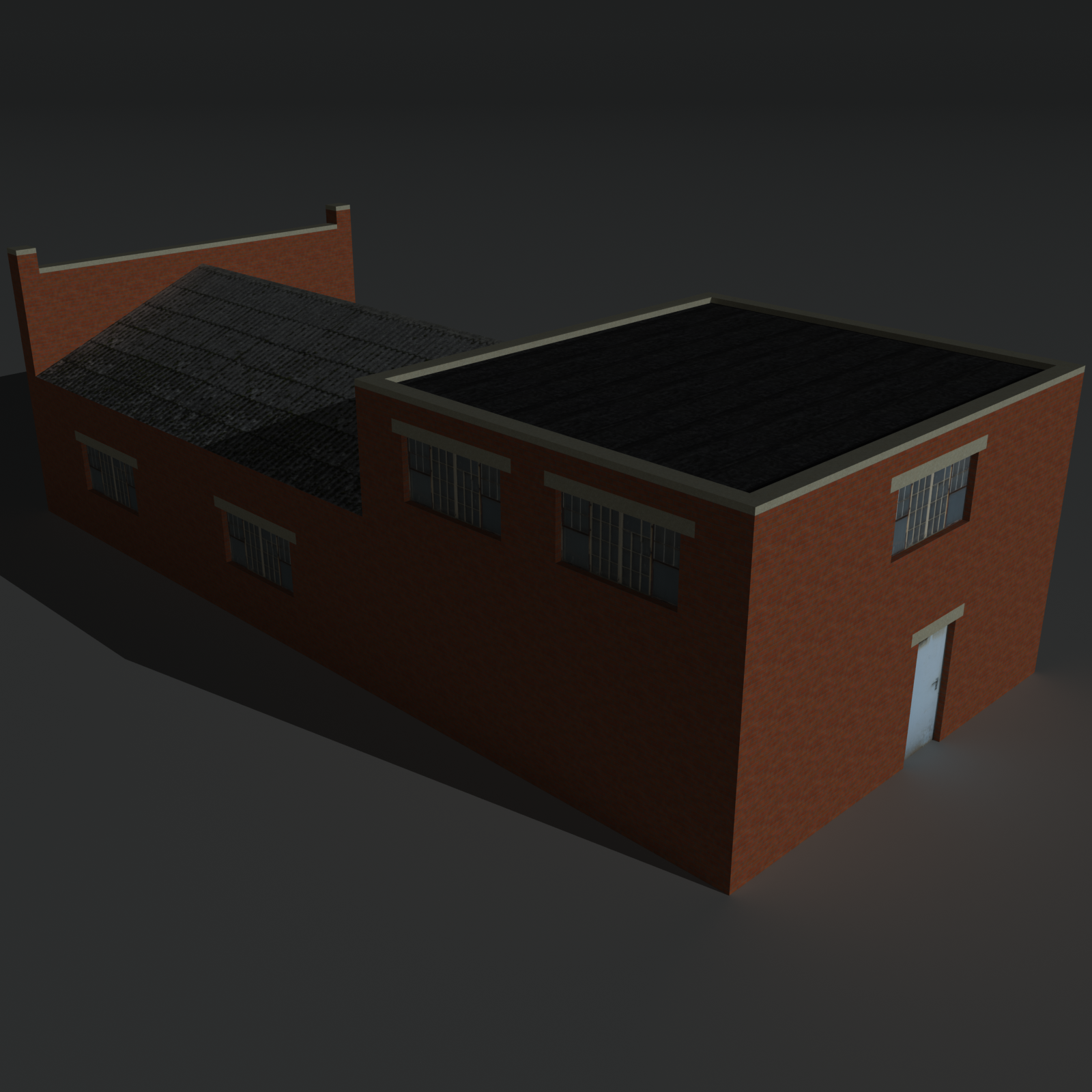 Low Poly Factory Building 32 - Extended Licence by N/A