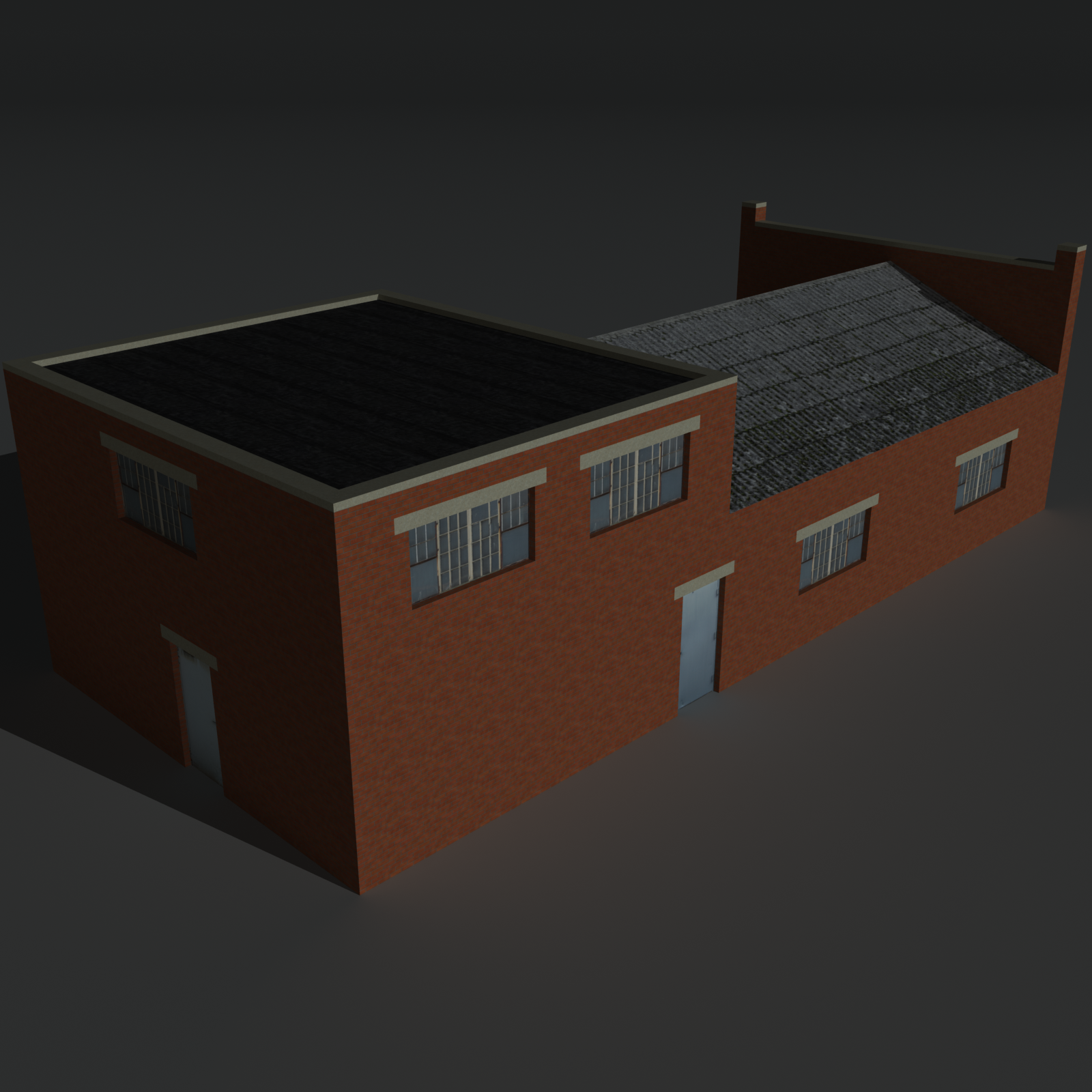 Low Poly Factory Building 32 - Extended Licence by N/A