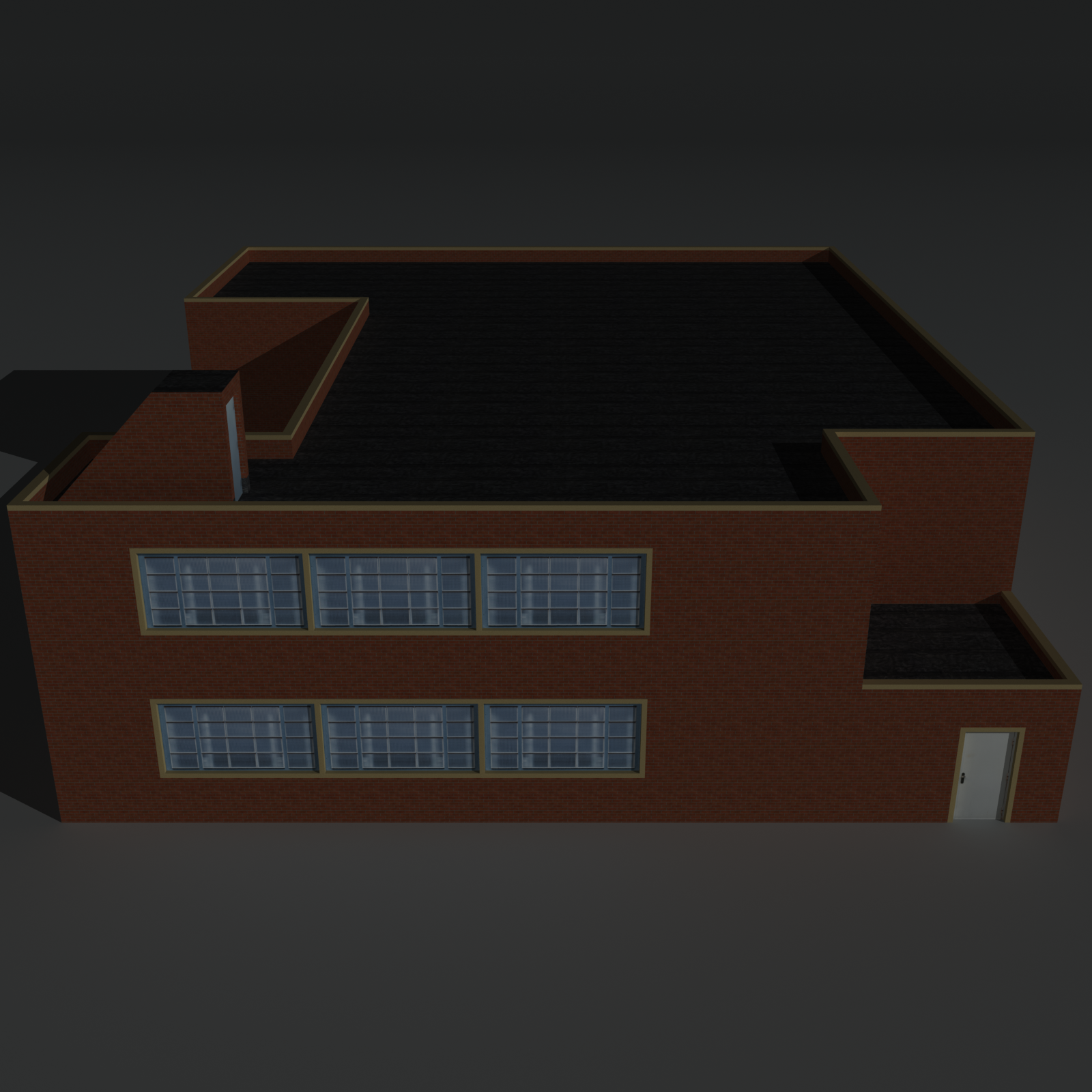 Low Poly Factory Building 33 - Extended Licence by N/A