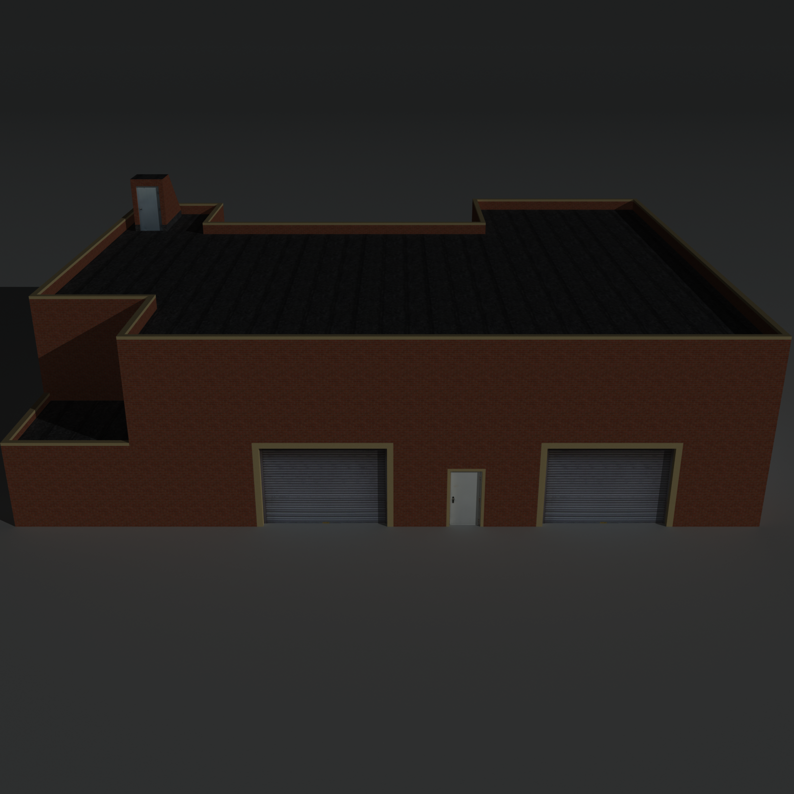 Low Poly Factory Building 33 - Extended Licence by N/A