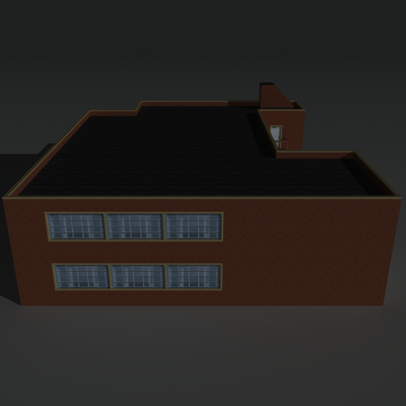 Low Poly Factory Building 33 - Extended Licence by N/A