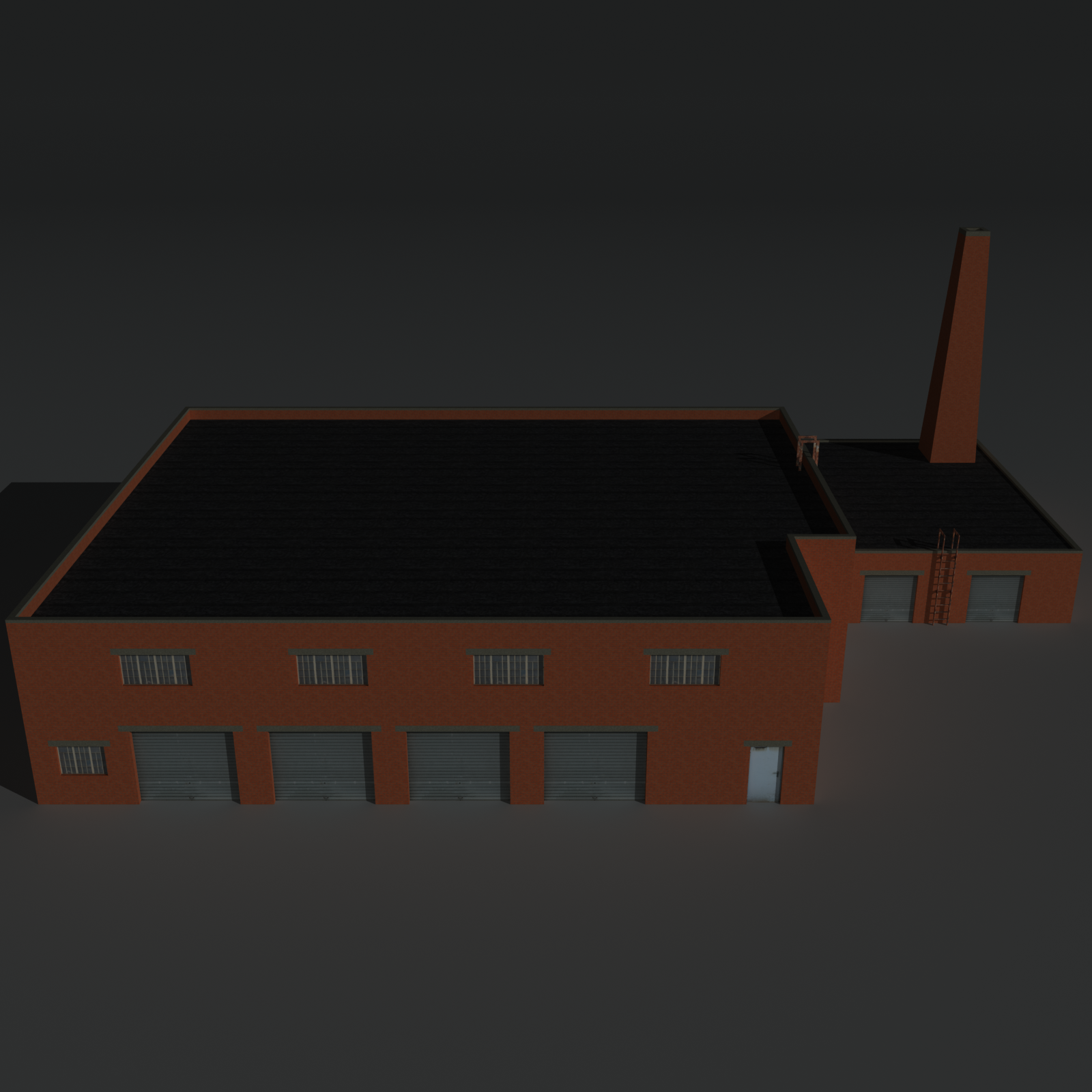 Low Poly Factory Building 34 - Extended Licence by N/A