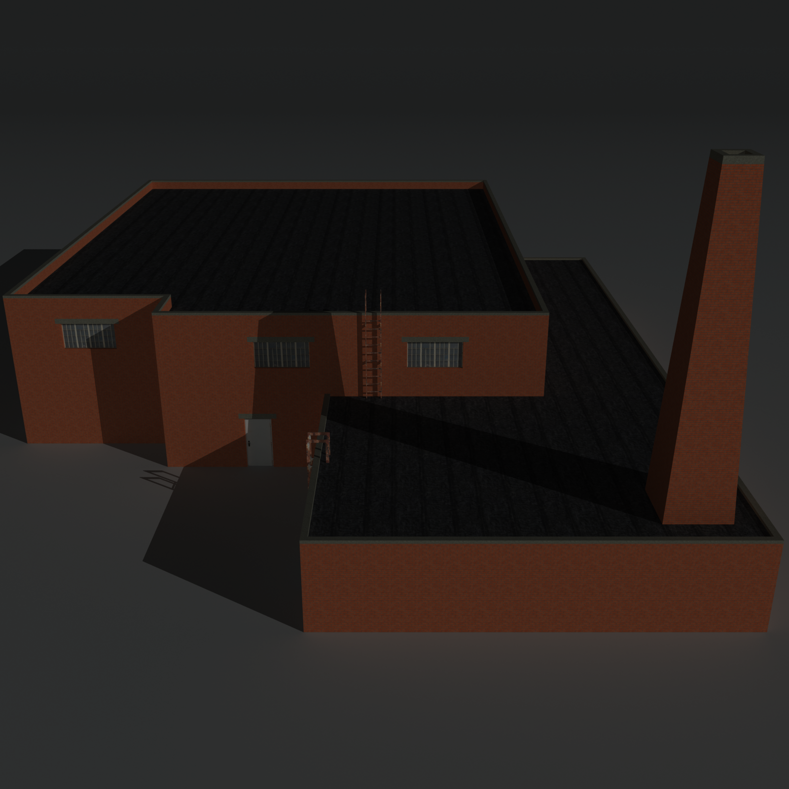 Low Poly Factory Building 34 - Extended Licence by N/A