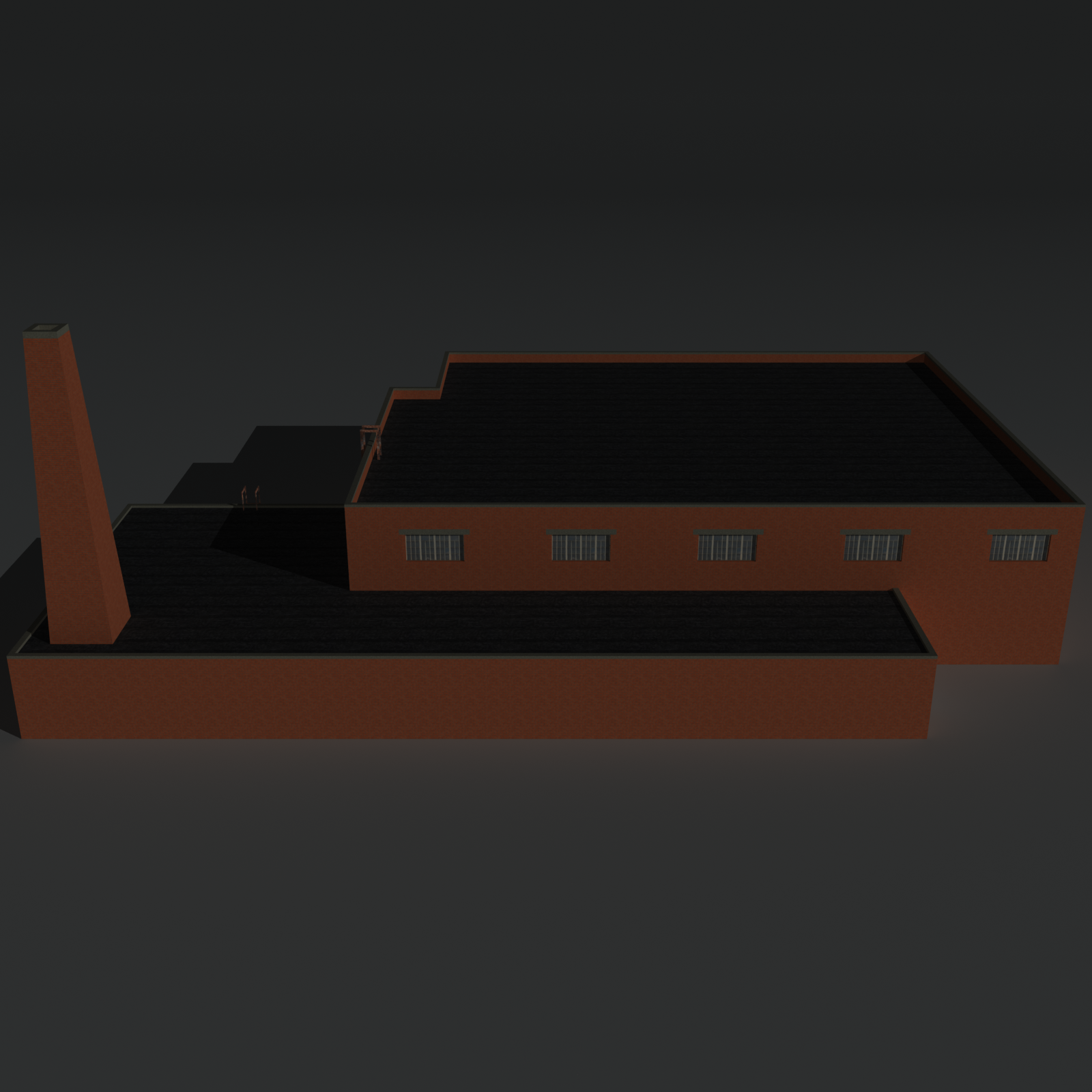 Low Poly Factory Building 34 - Extended Licence by N/A