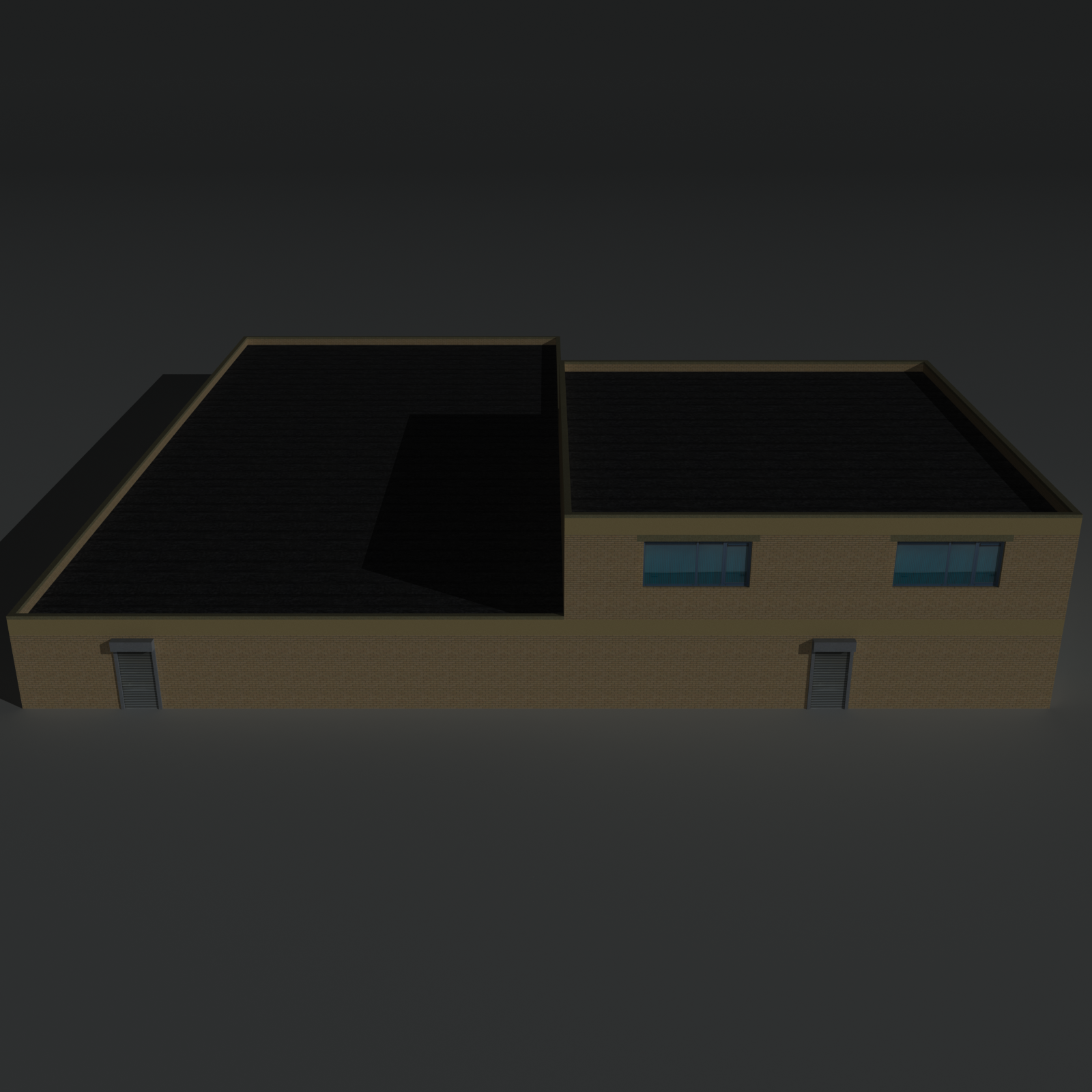 Low Poly Factory Building 36 - Extended Licence by N/A