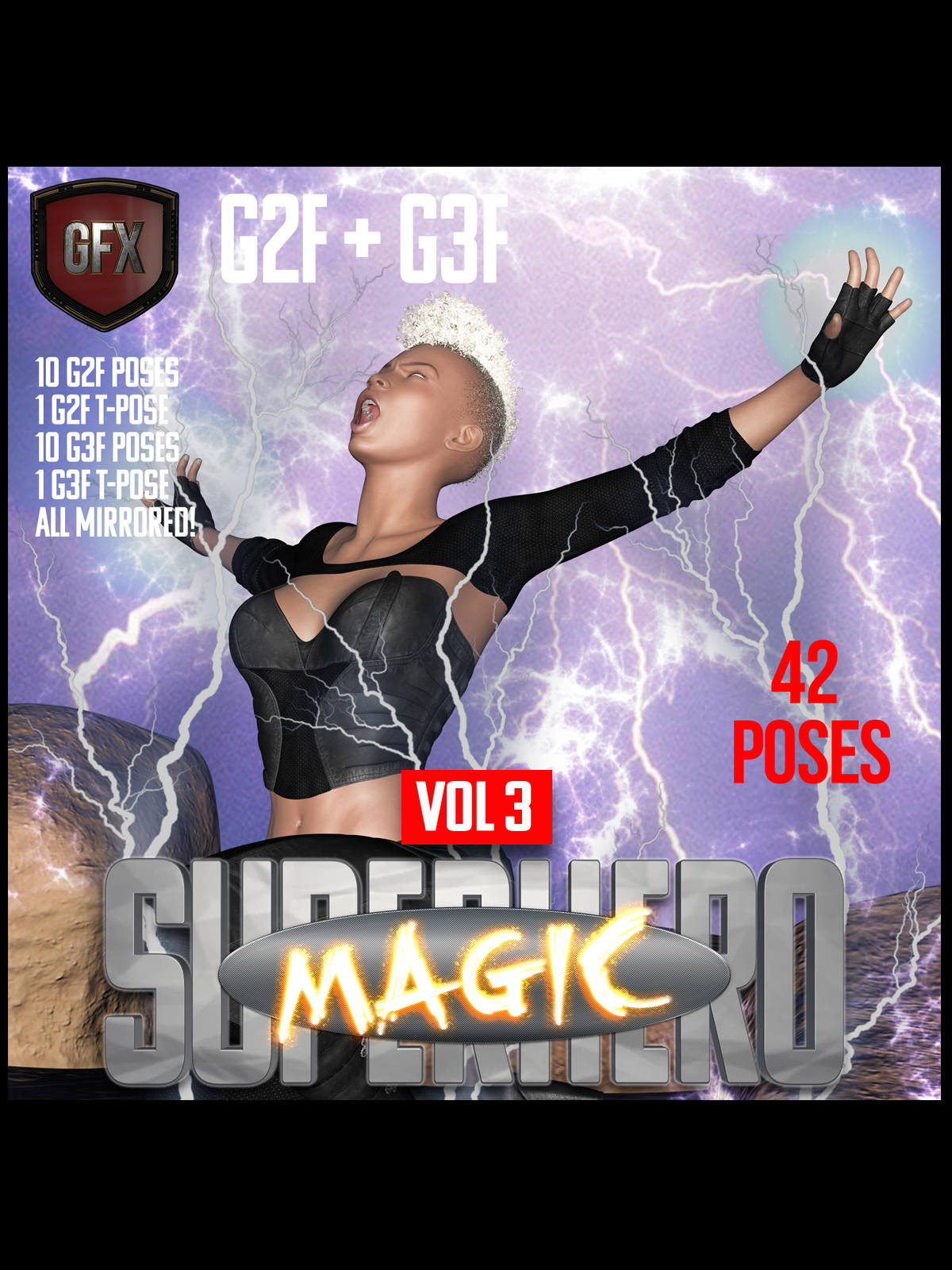 SuperHero Magic Bundle for G2F and G3F by N/A