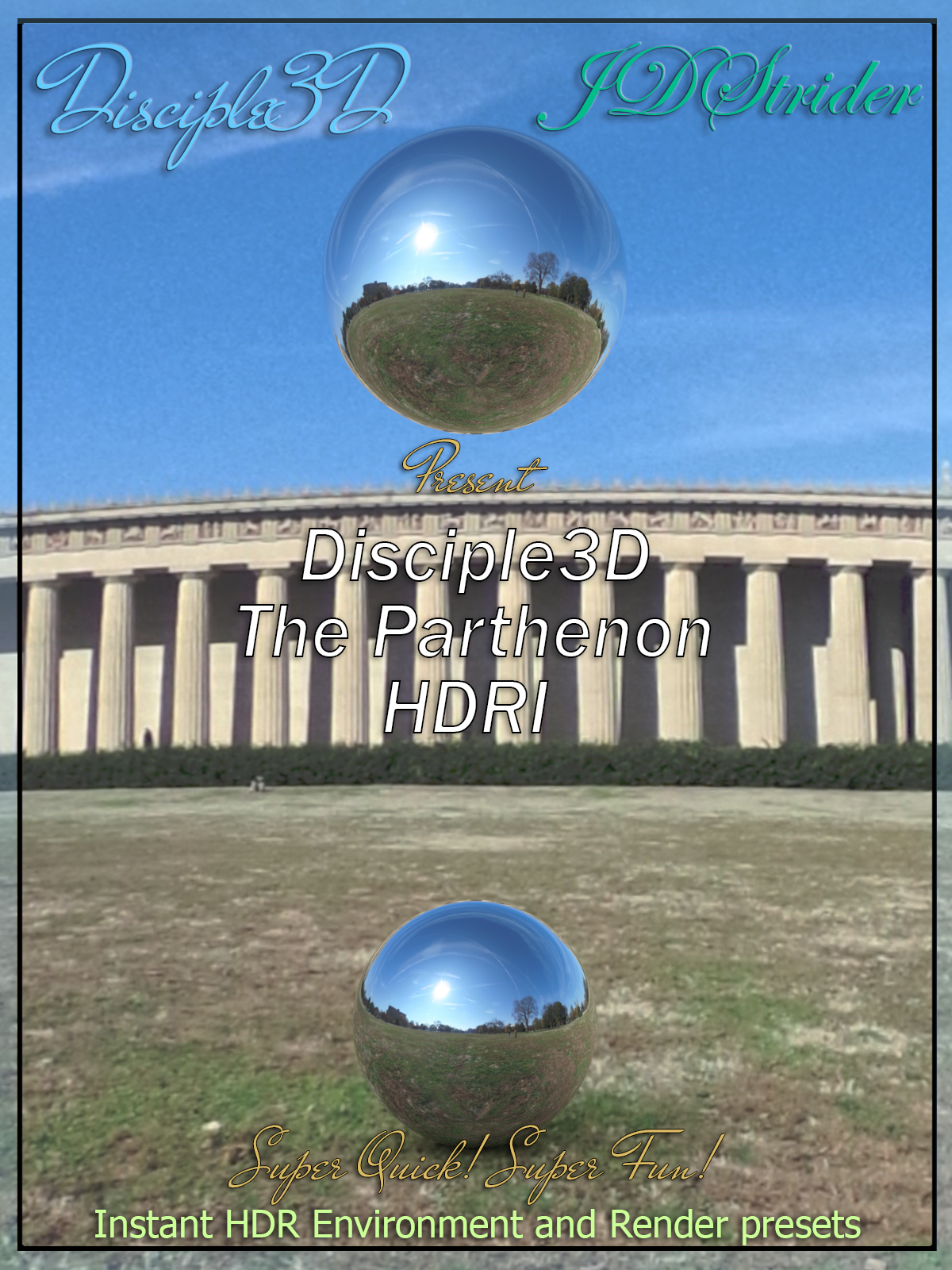 Disciple3D - The Parthenon HDRI by N/A