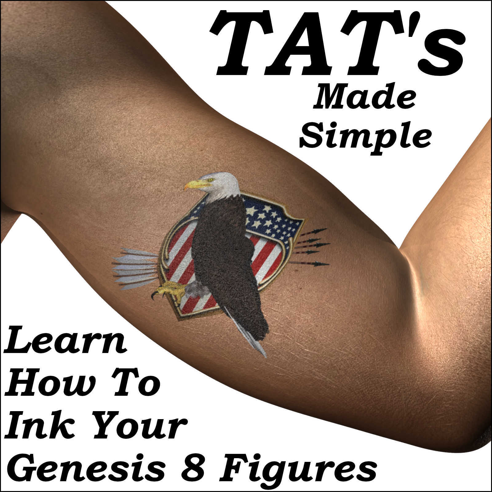 TATS Made Simple, Genesis 8 Figures Get Inked - G8F, G8M, Characters by N/A