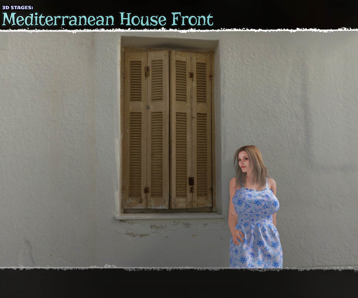 3D Stages: Mediterranean House Front by N/A