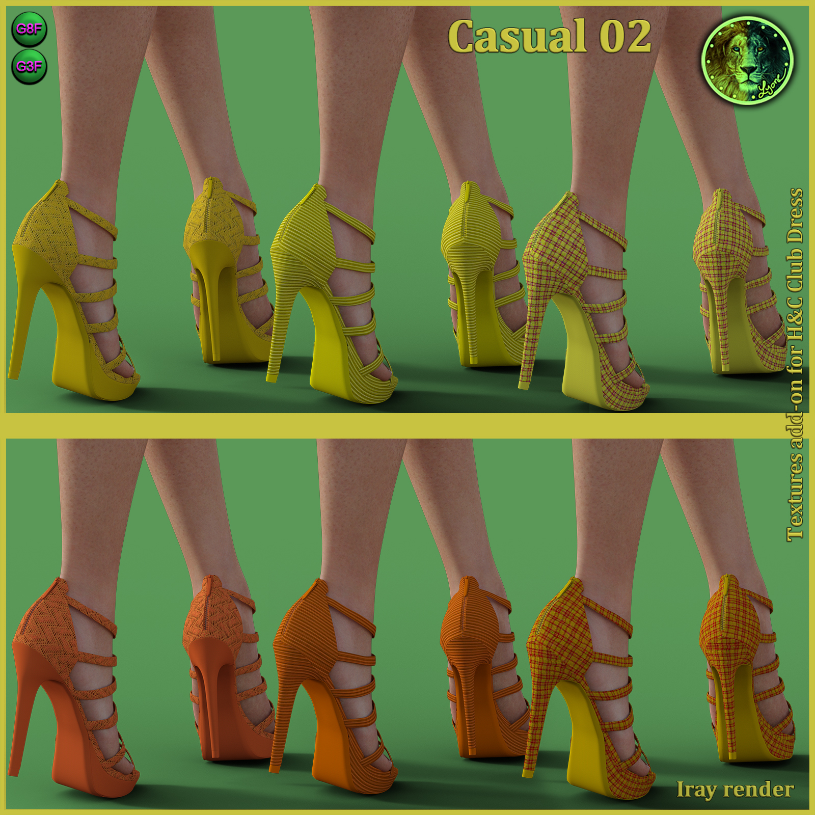 Casual 02 for H and C Club Dress for G8F and G3F by N/A
