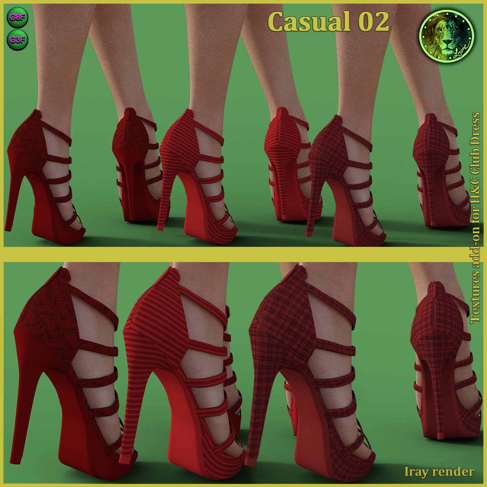 Casual 02 for H and C Club Dress for G8F and G3F by N/A