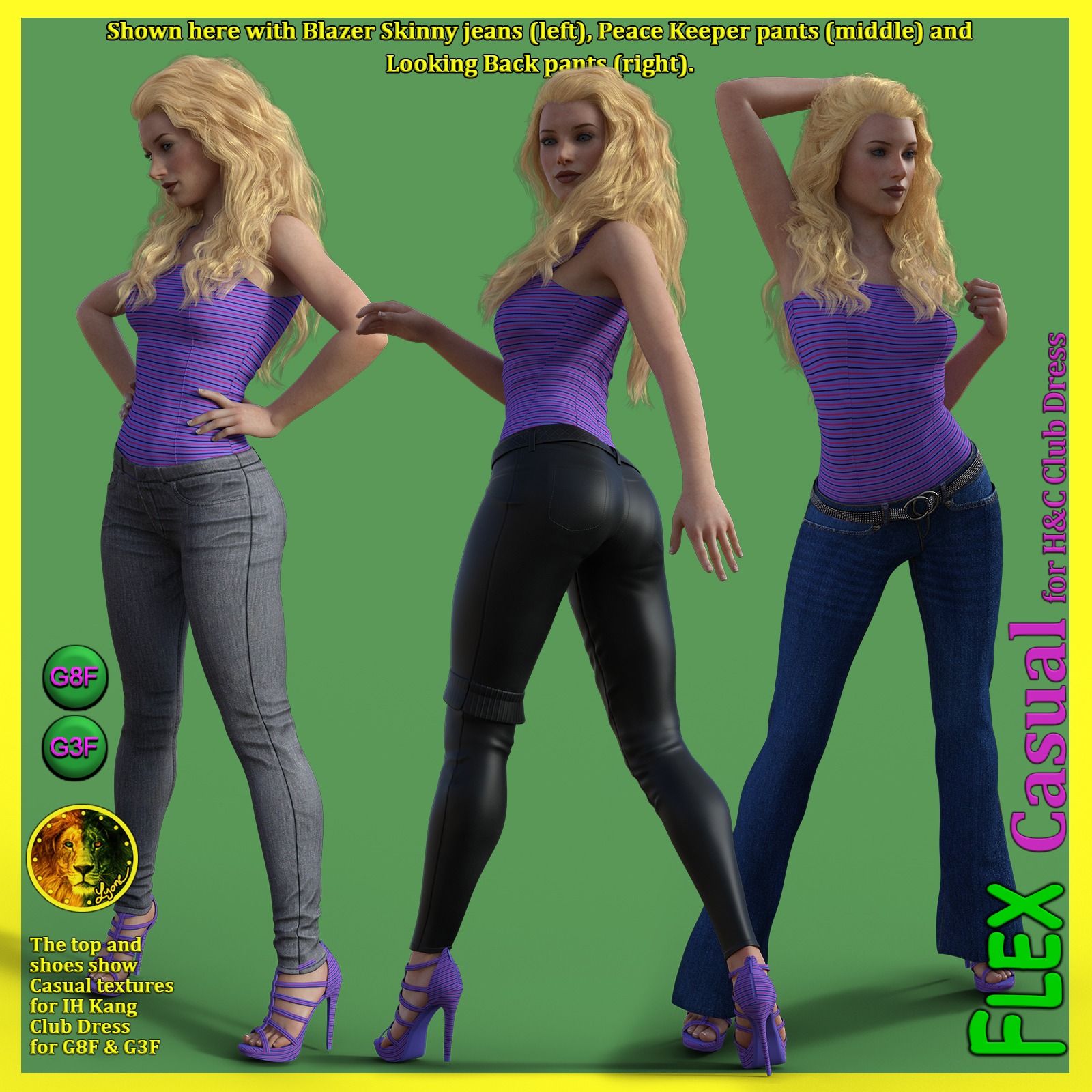 FLEX Casual for H and C Club Dress for G8F and G3F by N/A